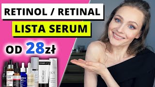 RETINOL czy RETINAL  Lista Kosmetyków NA START i dla ZAAWANSOWANYCH 💪 na KAŻDĄ KIESZEŃ 💰 [upl. by Procora]