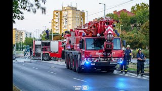 BALESET SZEGED RÓKUSI KRT 2024 08 25 Tűzoltó [upl. by Euqinu]