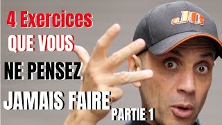 4 Exercices que vous ne pensez jamais faire  Partie 1 [upl. by Niemad524]