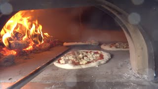 Metal Drum Into DIY Wood Fired Pizza Oven [upl. by Ensign]