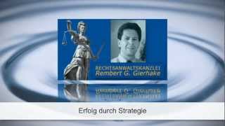 Rechtsanwalt für Arbeitsrecht Hamburg Anwälte für Vertragsrecht Erbrecht Hamburg Gierhake [upl. by Verdi]