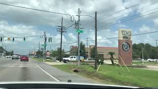 Exploring Lafayette Louisiana USA Johnston Street August 1 2024 [upl. by Hamo244]