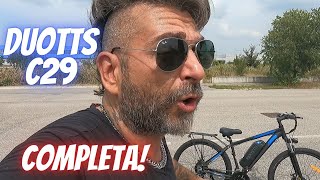 Camper Van Bici DUOTTS c29 Pedalata assistita [upl. by Morena]