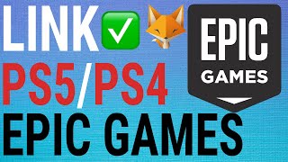 How To Link PSN Account To Epic Games [upl. by Nylrehs718]