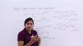 Deriving Fourier Transform From Fourier Series [upl. by Agueda279]