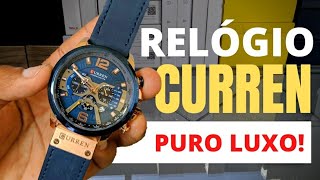 Relógio CurrenUnboxingvale a pena comprar [upl. by Musser947]