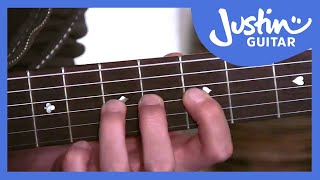 Basic Finger Workout Guitar Lesson BC135 Guitar for beginners Stage 3 [upl. by Schiff475]