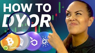 How To DYOR 12 Ways To Research Crypto Like A PRO [upl. by Elodie]