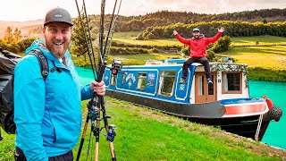 Is This Every Fishermans Dream LIVING and FISHING on a Narrowboat [upl. by Silra]