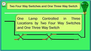 Two Four Way Switches and One Three Way Switch [upl. by O'Neil]