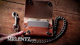 Biker Wallet That Wont Break a Stitch USA Made by Mr Lentz [upl. by Can212]