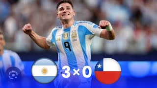 Argentina Vs Chile 30 All goals amp highlights 2024 [upl. by Autumn]