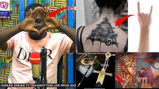 Nimdie Ahinta ExOccult Grand Master Nana Wusu Explains Eye Of Horus Occult Hand Signs [upl. by Eniagrom998]