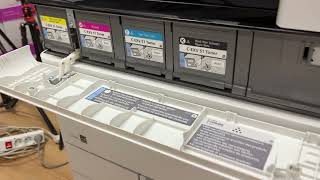 Toner replacement CANON c5535 c5535i c5540i c5550i c5560i CEXV51 GPR55 [upl. by Allrud]