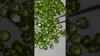 Peridot 5MM follow sunmoonstargems peridot semipreciousgems jewellery gemstone african [upl. by Kennith]