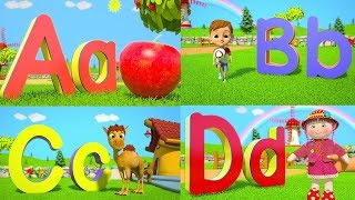 abc låt  alfabet för barn  pedagogisk sång  ABC Song For Kids  Kids TV Svenska Barnsånger [upl. by Yleek902]