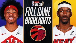 RAPTORS at HEAT  EMIRATES NBA CUP 🏆  FULL GAME HIGHLIGHTS  November 29 2024 [upl. by Hemingway920]