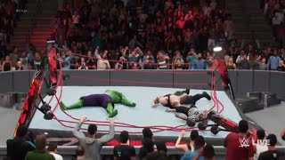 WWE 2K18 Hulk VS Big Show 1 VS 1 Match Ring Breaker Finish [upl. by Vivianna]