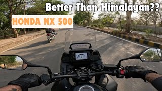 Honda NX500 Better Than Royal Enfield Himalyan 450 First Ride Review 🗣️ [upl. by Don903]