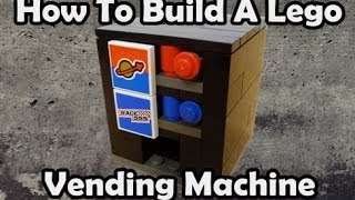 How To Build A Working Lego Vending Machine [upl. by Nahgam]