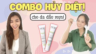 HƯỚNG DẪN chọn SVR Sebiaclear Active hay SVR Mat Pores TRỊ MỤN hay DƯỠNG ẨM   ePharmacy [upl. by Adnirb]