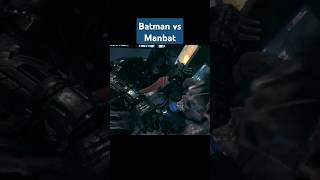 Batman vs Manbat son casi lo mismo pero al revés batman batmanarkhamknight [upl. by Eerak]