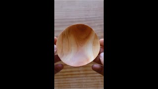 Carving a wooden bowl goes viral toolslifehacks woodworking diy [upl. by Brietta374]