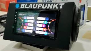 How to MirrorLink or PhoneLinkAndroidPhone ApplePhone with Blaupunkt NewYork750 [upl. by Dnesnwot]