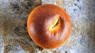 【麵包食譜】日式煙韌貝果  How To Make Japanese Style Super Chewy Bagel At home  日式貝果做法  中文字幕 [upl. by Desberg]