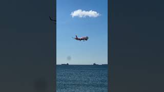 easyJet Landing at Gibraltar [upl. by Belloir908]