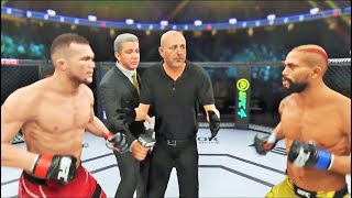 Petr Yan vs Deiveson Figueiredo Full Fight  UFC 4 Simulation [upl. by Anett]