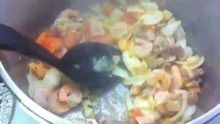 Easy Shredded Daikon With Shrimp Recipe  FILIPINO COOKING wJOE [upl. by Mannos]