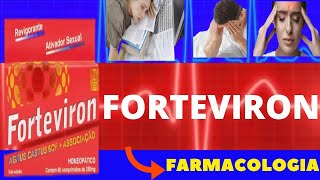 FORTEVIRON  PARA QUE SERVE COMO TOMAR COMO FUNCIONA EFEITOS COLATERAIS  TUDO SOBRE FORTEVIRON [upl. by Adniral]