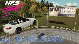 【Need for Speed Heat】ALL BILLBOARD LOCATIONS看板 [upl. by Jarrid]