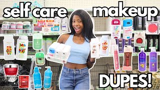 lets go self care and makeup DUPES shopping at Dollar Tree [upl. by Iaw]