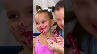 Moms Makeup Mayhem 🎤💄🤡 When a Song Turns into a FaceQuest funny [upl. by Eiclud]