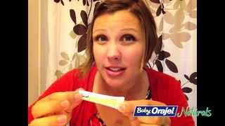 Baby Orajel Naturals Teething Tablets and Gel Review [upl. by Palmer]