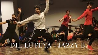 Dil Luteya  Jazzy B Dance Cover  Rohan Pherwani  Choreography  Bhangra Swag [upl. by Onairot]