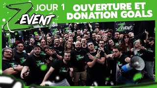 ZEVENT 2021 1  Ouverture et Donation Goals [upl. by Reilly44]