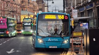 Arriva Yorkshire 1058 YJ09CUH On 168 To Castleford [upl. by Durrace]