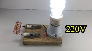 Experiment Free Energy Generator With Copper Wire 100 For New Ideas 2019 [upl. by Odracer]