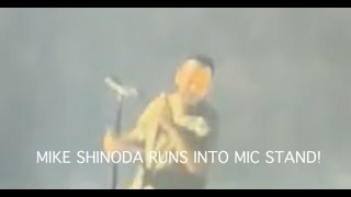 Mike Shinoda ACCIDENT At Linkin Park LA Show [upl. by Ronda808]