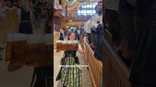 10 auf einen Streich💪🍻 bavarianbeerworldwidebierlehrerschützenzeltmaßbierwiesnoktoberfest10 [upl. by Haek908]