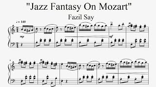 quotJazz Fantasy On Mozartquot  Fazil Say Turkish March Improvisation [upl. by Gaul524]