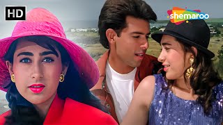 Aa Gale Lag Ja Meri Janiya Aa  Karishma Kapoor Atul Agnihotri  Aatish 1994  Kumar Sanu Sapna [upl. by Thanasi835]