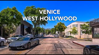 Driving Venice to West Hollywood California [upl. by Bremen]