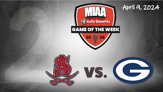 2024 Kelly Benefits MIAA Lacrosse Game of the Week 2 Archbishop Spalding at Gilman [upl. by Sydel]