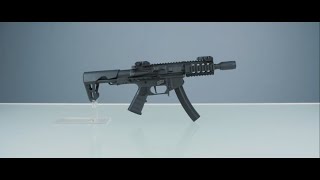 King Arms  PDW SBR quotSHORTYquot  Airsoft Replica Presentation [upl. by Efron]