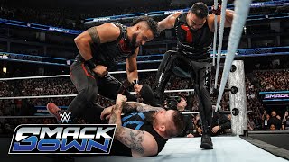 Kevin Owens and DIY brawl with The Bloodline SmackDown highlights Sept 20 2024 [upl. by Kristan]