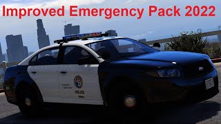 GTA V  Improved Emergency Packs in 2022 Best 20 Mods [upl. by Mccall]